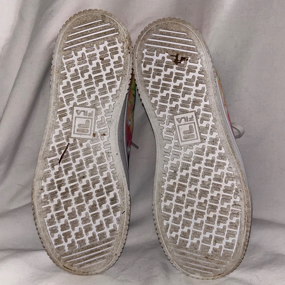 Women’s Colorful Tie Dye Platform Fila Sneakers | Size 7.5 - Picture 5 of 7